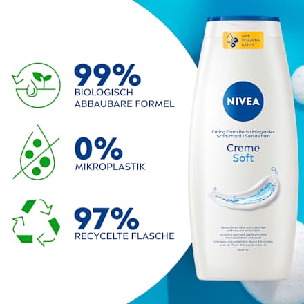 Schaumbad Creme Soft NIVEA