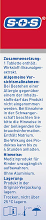 Sodbrennen Blocker DUAL Kautabletten SOS