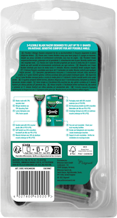 Einwegrasierer, Xtreme 3 Sensitive Comfort Flexible WILKINSON SWORD