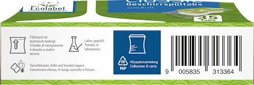 Spülmaschinen-Tabs Classic  claro