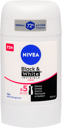 Deo stift Invisible for Black & White Clear NIVEA