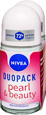 Deo roll-on Pearl & Beauty, duopack NIVEA