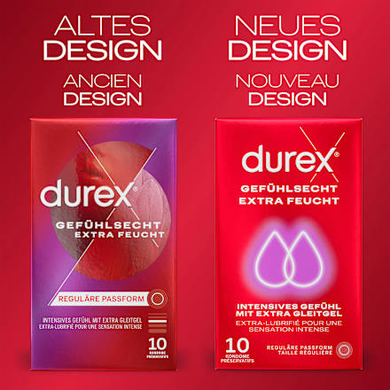 Kondome Gefühlsecht Extra Feucht Durex