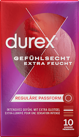 Kondome Gefühlsecht Extra Feucht Durex