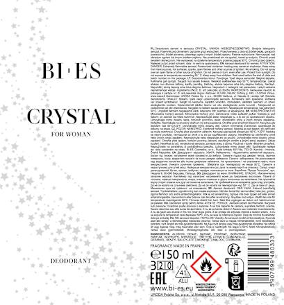 Dezodorant w sprayu Crystal BI-ES