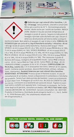 Detergent pudră rufe color Ultra 20 spălări Denkmit