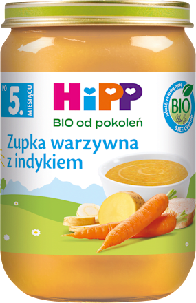 Zupka warzywna z indykiem BIO HiPP