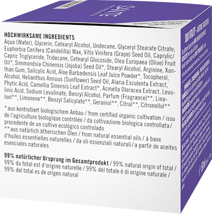 Tagescreme glättend Skin Vitality SANTE NATURKOSMETIK