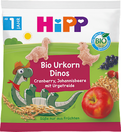 Babysnack Bio Urkorn-Dinos ab 1 Jahr HiPP