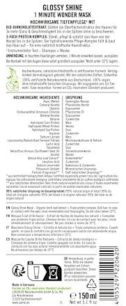 Glossy Shine Haarmaske Santé naturally.