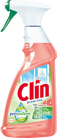 pronature streifenfrei Glasreiniger Grapefruit Clin