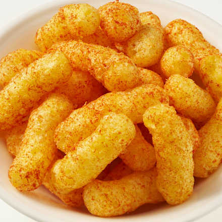 Snack soffiato con pomodoro e carota dmBio