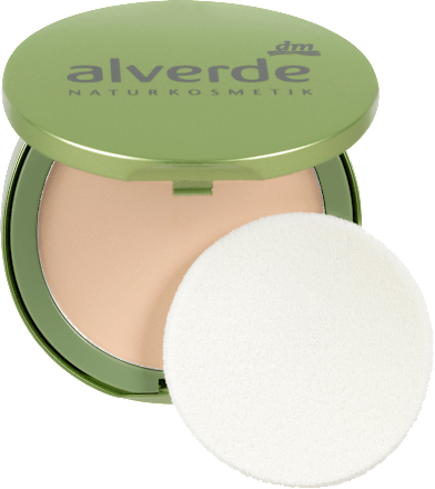 Foundation Kompakt 015 Soft-Beige alverde NATURKOSMETIK