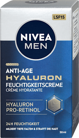 Anti Aging Gesichtscreme Hyaluron NIVEA MEN