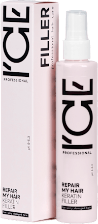 Tečni keratin za oštećenu kosu Repair My Hair Keratin Filler I’CE PROFESSIONAL