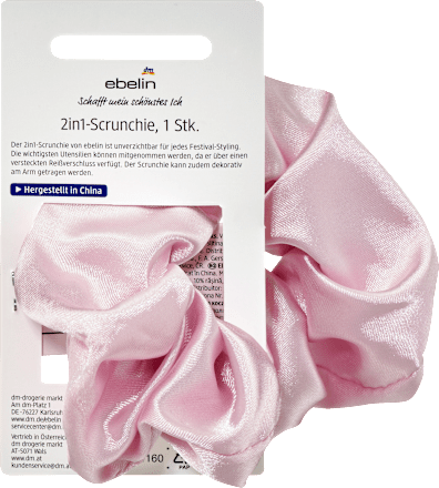 Scrunchie 2in1 mit Aufbewahrungsfunktion Stay wild, Child ebelin