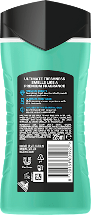 Duschgel Aqua Bergamot AXE