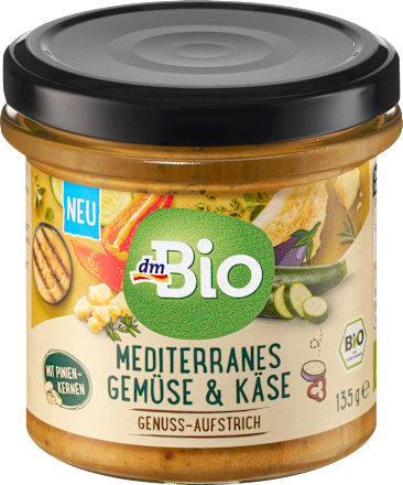 bio pomazánka zelenina & sýr dmBio