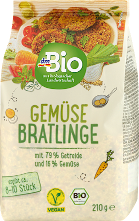 Gemüse Bratlinge  dmBio