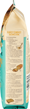 Backmischung Karottenbrot, glutenfrei dmBio