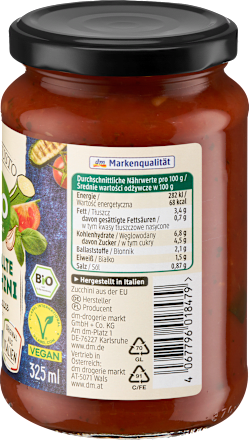 Sos de rosii cu zucchini ECO dmBio