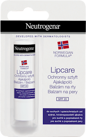 Ajakír Norvég Formula,száraz, kicserepesedett ajkakra SPF  Neutrogena
