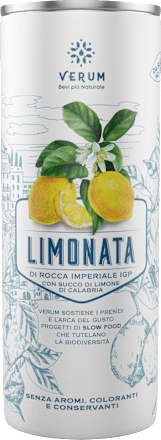 Limonata di Rocca Imperiale IGP VERUM Bevi più Naturale