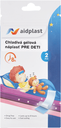 Chladivá hydrogélová náplasť aidplast