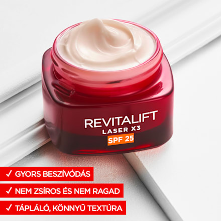 Ránctalanító nappali arckrém, paris revitalift laser renew x3 L'ORÉAL PARiS REVITALIFT