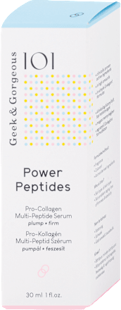 Pleťové sérum Power Peptides Pro-Collagen Multi-Peptide Geek&Gorgeous