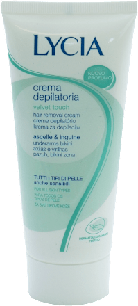 Velvet touch krema za depilaciju pazuha i bikini zone. LYCIA