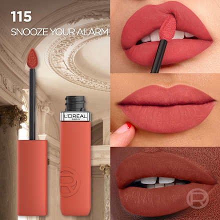 Infallible Matte Resistance tečni karmin za usne – 115 Snooze your Alarm L'ORÉAL PARiS