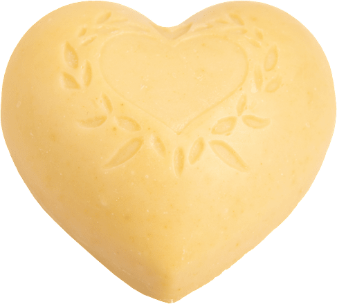 Lux PRIRODNI sapun u obliku srca - eterično ulje pomorandže, kamilice i kurkume NATUREA COSMETICS