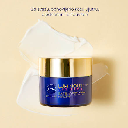 Cellular Luminous630 - noćna krema za lice NIVEA