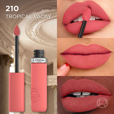 Infallible Matte Resistance karmin za usne – 210 Tropical Vacay L'ORÉAL PARiS