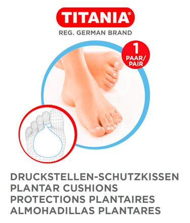 Jastuče za žuljeve TITANIA