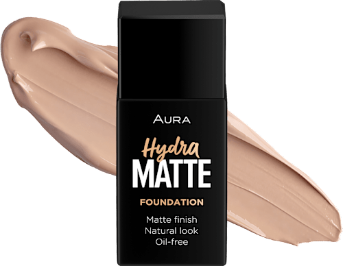 Hydra MATTE tečni puder - 015 honey glow AURA