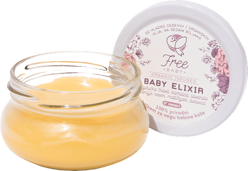 BABY ELIXIR - 100% prirodni balzam za negu bebine kože Free BABY
