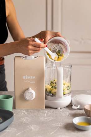 BABYCOOK EXPRESS aparat za pripremu hrane - bež, od 4+ meseci BÉABA