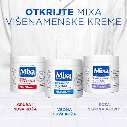 CERAMIDE PROTECT krema za lice i telo Mixa