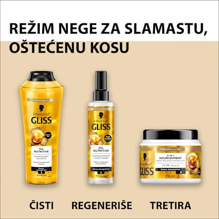 Oil Nutritive - šampon za kosu Schwarzkopf GLISS