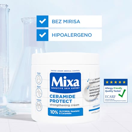 CERAMIDE PROTECT krema za lice i telo Mixa