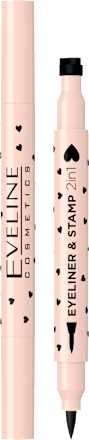 EYELINER & STAMP 2in1 pečat u obliku srca i ajlajner EVELINE COSMETICS