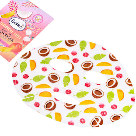 Tuchmaske Tropical Love Früchte Balea