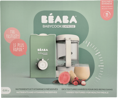 BABYCOOK EXPRESS aparat za pripremu hrane - zeleni, od 4+ meseci BÉABA