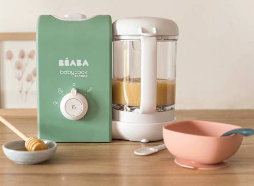 BABYCOOK EXPRESS aparat za pripremu hrane - zeleni, od 4+ meseci BÉABA