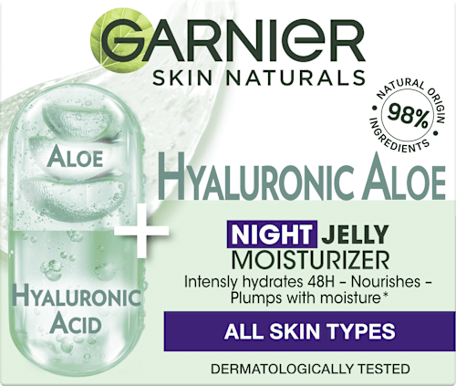 HYALURONIC ALOE JELLY noćni hidratantni gel za lice GARNIER SKIN NATURALS