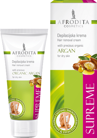 ARGAN SUPREME krema za depilaciju AFRODITA