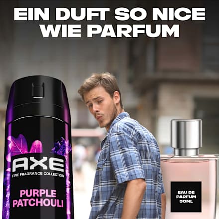 Bodyspray Purple Patchouli Citrus & Oak Scent AXE