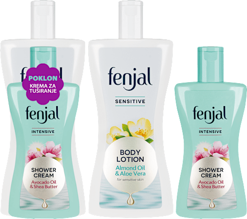 Poklon paket - Losion i krema za tuširanje fenjal